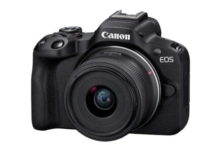 Canon EOS R50 Mirrorless Camera with RF-S18-45mm Lens