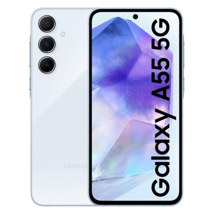Samsung Galaxy A55 5G (Awesome Iceblue, 8GB RAM, 256GB Storage)